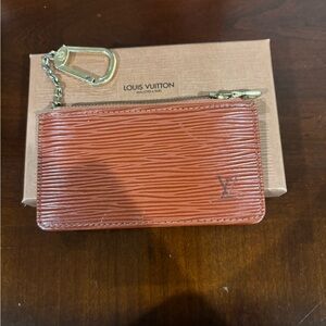 Louis Vuitton Textured Leather Key Holder